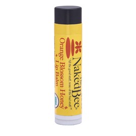 The Naked Bee Lip Balm, Orange Blossom Honey, .15 Ounce