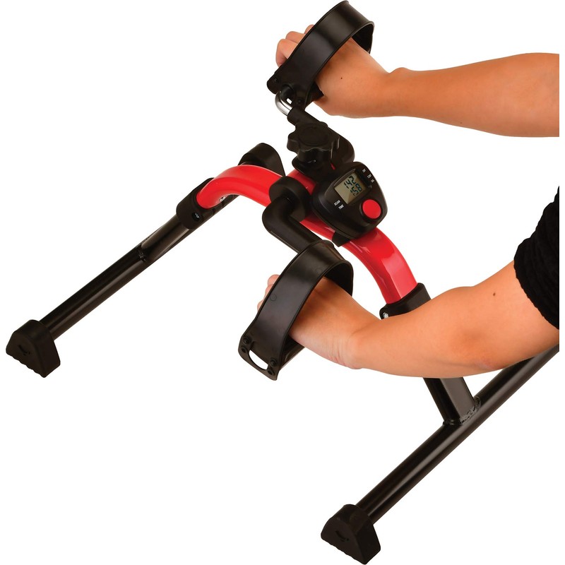 NOVA Medical Products Pedal Exerciser with Digital Display Tracker, Foldable