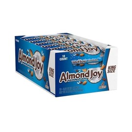 9 SHANI'S Joy Candy Bars Chocolate Coconut & Almond Treat Individually Wrapped King Size 3.22 oz Bar (18 Count) (King Size)