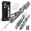 Multitool Pry Tool EDC Pocket Pry Bar with Multitool Bottle