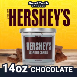 Hershey's Chocolate Scented 14oz Candle - 3 Wick Candy Scent Jar Candle