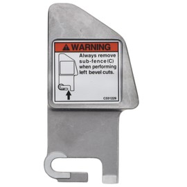 Metabo HPT 324993 Sub Fence (C) Assembly Tool Part for Miter Saws - 4-Pack