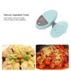 Manual Vegetable Cutter 6-in-1 Food Chopper Fruit Shredder Kitchen Accessory