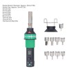 Heat Gun Kit Temperature Adjustable LCD Display Brushless Hot Air