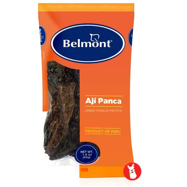 Belmont Aji Panca Seco Peruano| Dried Panca Pepper from Peru (1.6oz / 45g)
