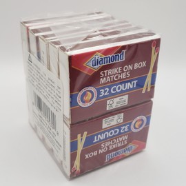 Diamond Matches Strike On Box Camping Fire Pit Fireplace 10 Boxes