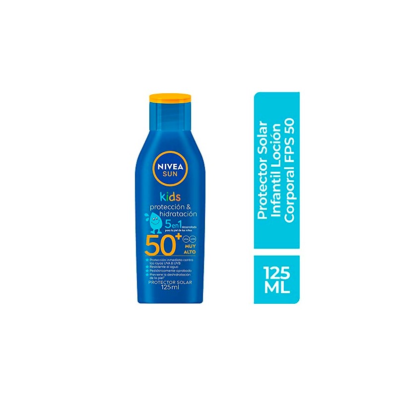 Protector Solar NIVEA SUN Kids FPS 50 Sunscreen Lotion SPF