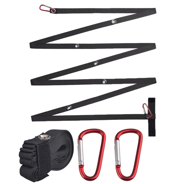 Azarxis Tarp Extension Belt, Streamlined Belt, Length Adjustable, 12.4 inches