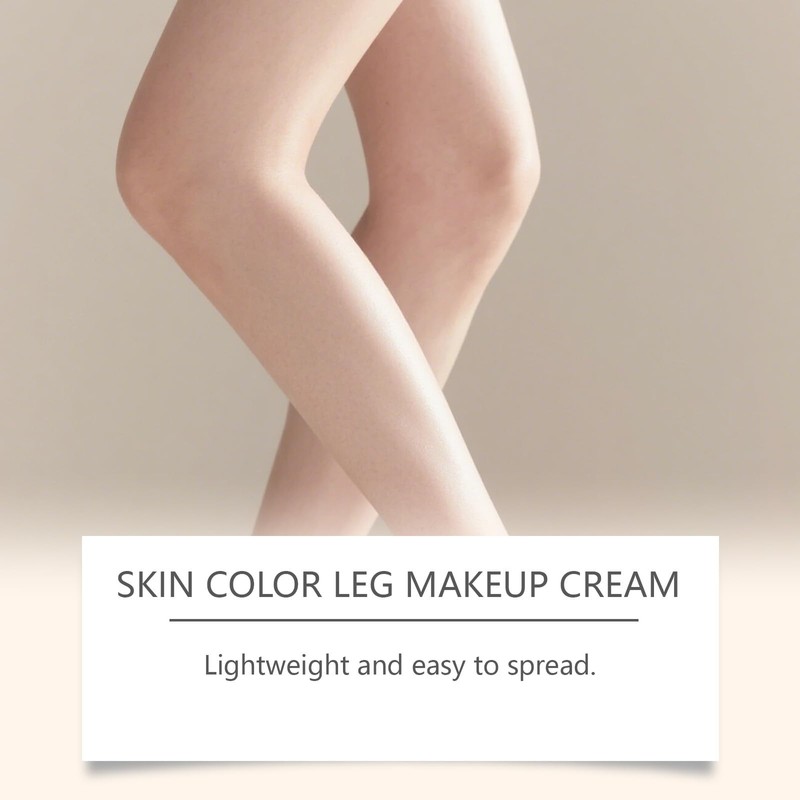 100ML Long Wear Waterproof Concealer,Leg Makeup Coverage,Waterproof Body Foundation&Bo-dy Concealer,Leg