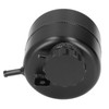 Radiator Coolant Expansion Tank 2.5L Capacity Aluminum Alloy Black Reservoir