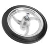 7in Disabled Front Wheel Aluminum Alloy Non Slip Polyurethane Tire