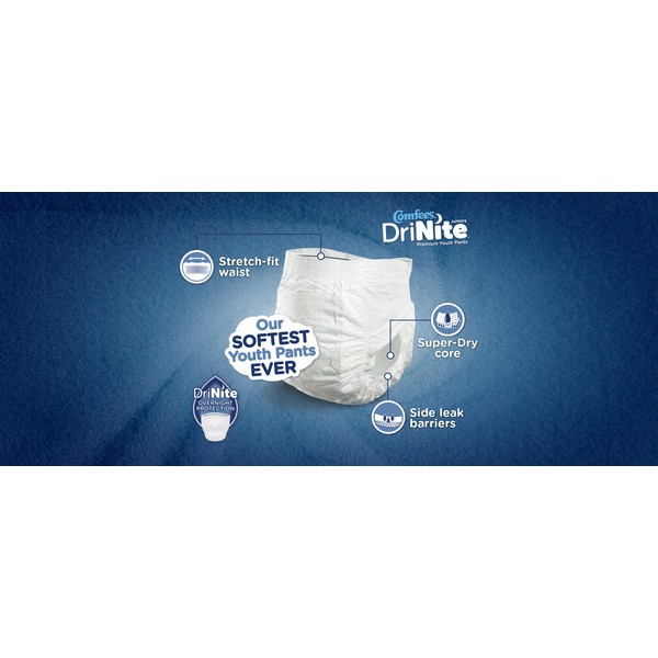 Comfees DRINITE YOUTH PANTS, L/XL - 13 Pack