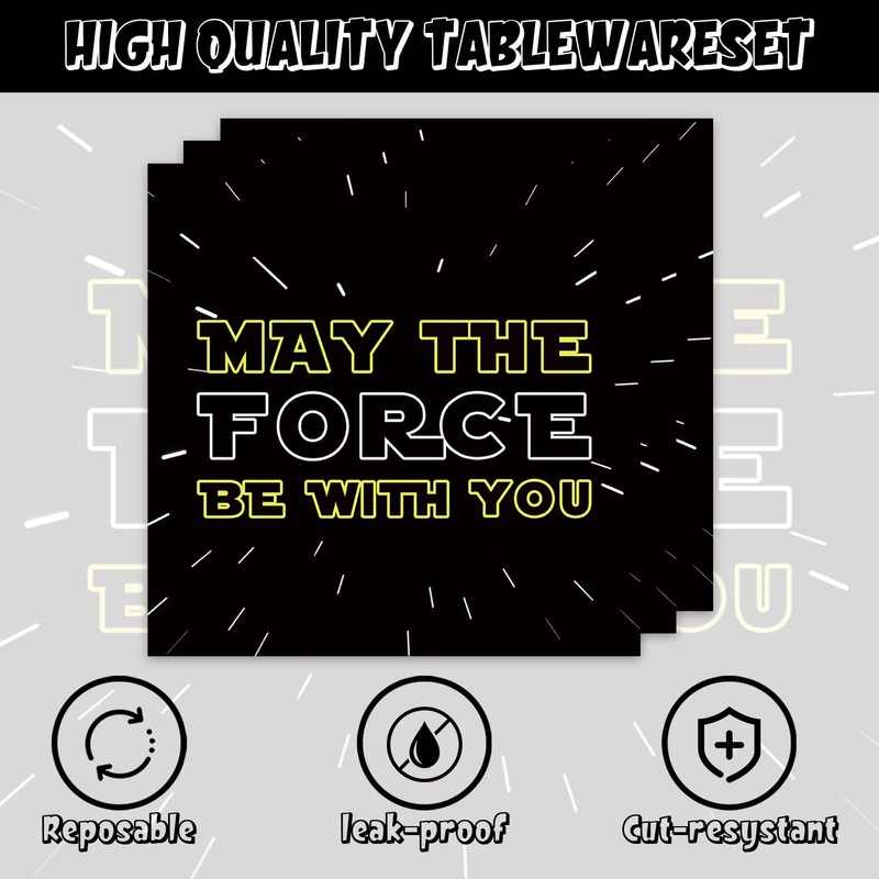 40pcs may the force be with you Party Supplies,include 20