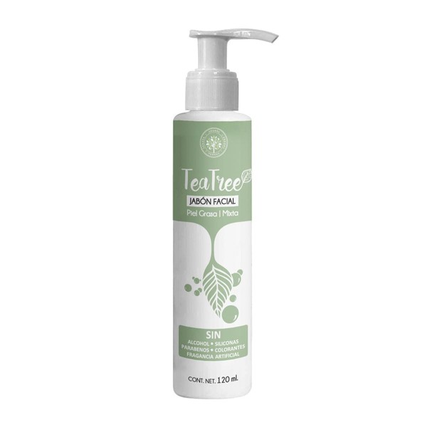 RBORA Jabn Facial con Tea Tree Hidratante No Reseca Elimina