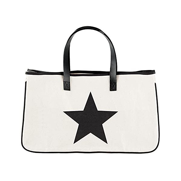 Santa Barbara Design Studio Tote Bag Holiday Collection Black and