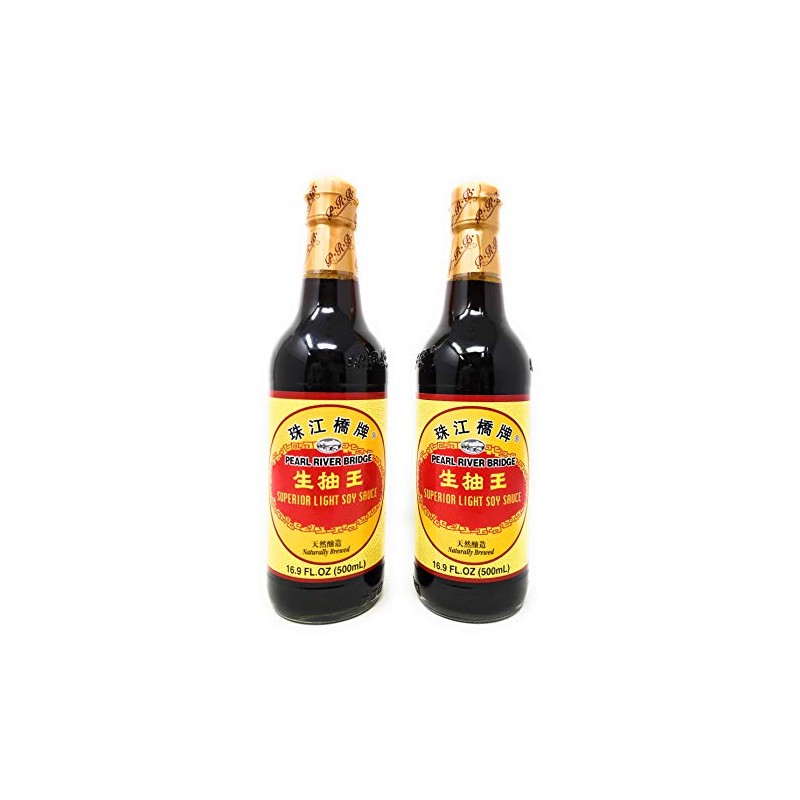 Pearl River Bridge Superior Light Soy Sauce Bottle, 16.9 Fl