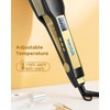 Wavytalk Hair Straightener 1.75 Inch for Effortless Straightening:_black