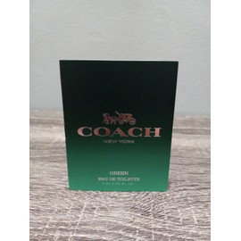 Coach NEW COACH MEN GREEN EAU DE TOILETTE SAMPLE SPRAY 2 ML / 0.06 FL OZ NEW