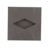 Graphite Crucible Rhombus Shape Metal Refining Scrap Melting Ingot 50