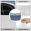 Qiyupavto Car Hood Cover Polyester Elastic Fabric Protector for Car