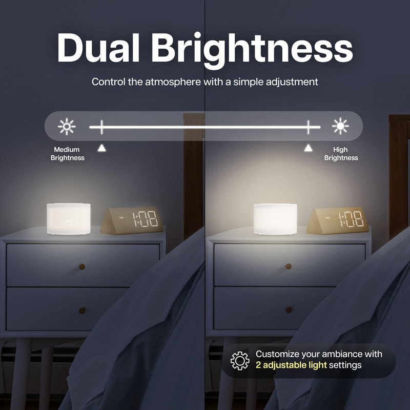 Sealy Wireless Sleep Sound Machine & Night Light – 14