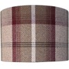 Mulberry Balmoral Tartan Check Lampshade (30 cm Diameter x 21