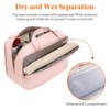 Lifewit Travel Toiletry Bag with Handle, Large Wide-Open Makeup Cosmetic