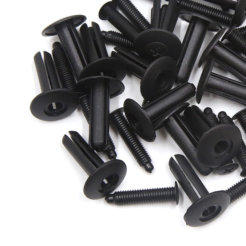 sourcing map 20Pcs Car Expanding Screw Rivets Trunk Fender Retainer