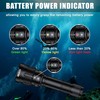 Genwiss Dive Light, 2000 Lumen Waterproof Flashlight with 5 Modes,