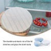 3 Pcs Fabric Bowl Covers Reusable Fabric Elastic Lids Durable