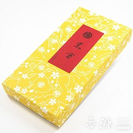 鳩居堂 Effective Incense Stick/Heat Black Incense Stick People Paper Box, 50-Pack G