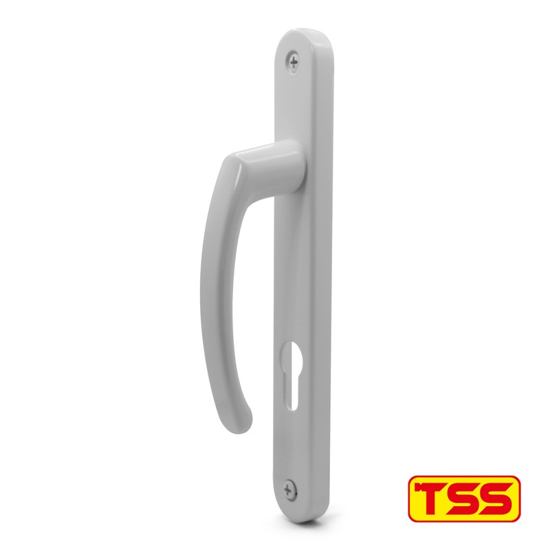 TSS UPVC Door Handle Set- Lever Moveable Pad - 92mm