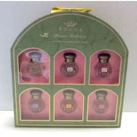 TOCCA WONDERS COLLECTION MINI PERFUME DELUXE SET EDP 6x0.17 OZ BOXED 2PCS LOT