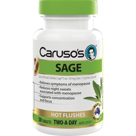 Caruso's Natural Health Sage 50 Tablets