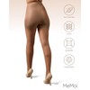 MeMoi Bodysmoothers Girdle Top Sheer Tights, Control Top Tights for