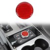 Hudiriy Car Central Multimedia Knob Cover Multimedia Controller Button Sticker