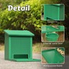 Gavinjitao Squirrel Feeders for Outside，Squirrel Feeder with Foldable Metal Front