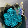 handmade Mini ribbon flower bouquets (read description for sizing) -
