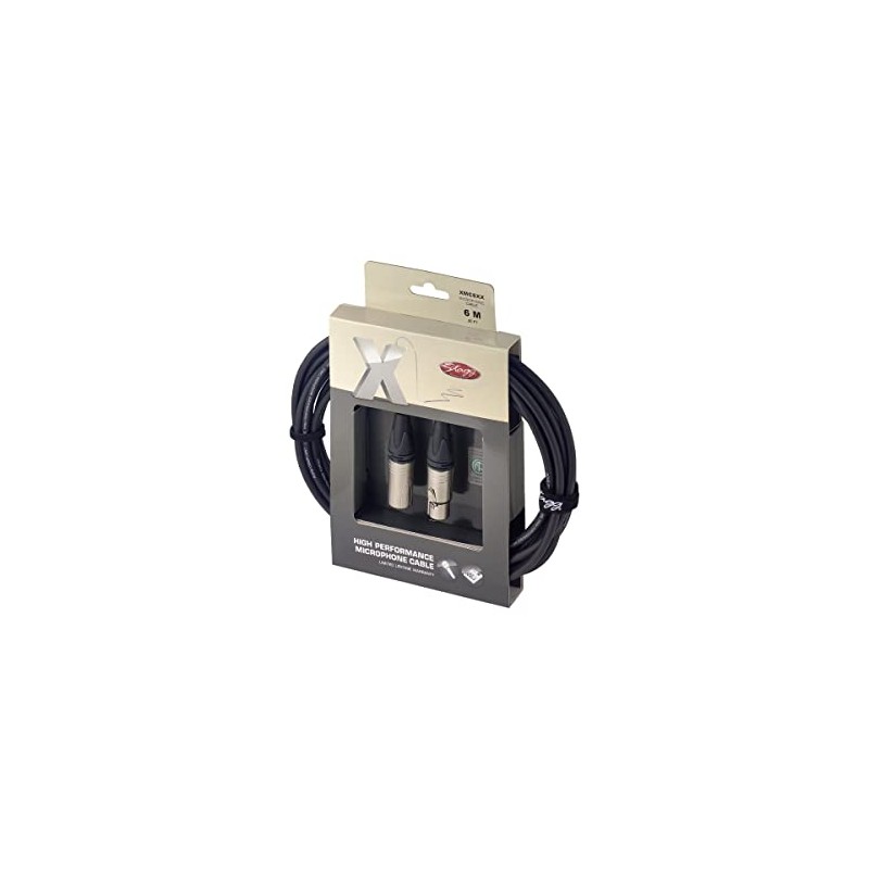 Stagg XMC6XX 6m X-Series XLR Male to XLR Female Microphone