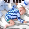 Rtteri 4 Pcs Baby Bassinet Sheets Soft Fitted for Baby