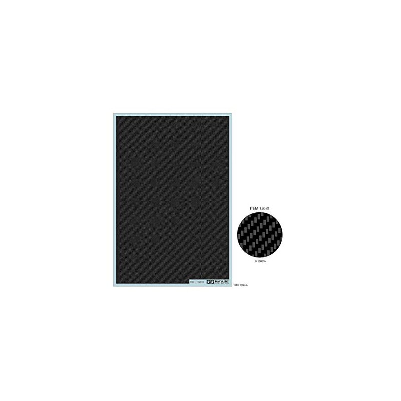Tamiya 12681 – 1:6/1:12/1:24 carbon decorative twill / fine, model