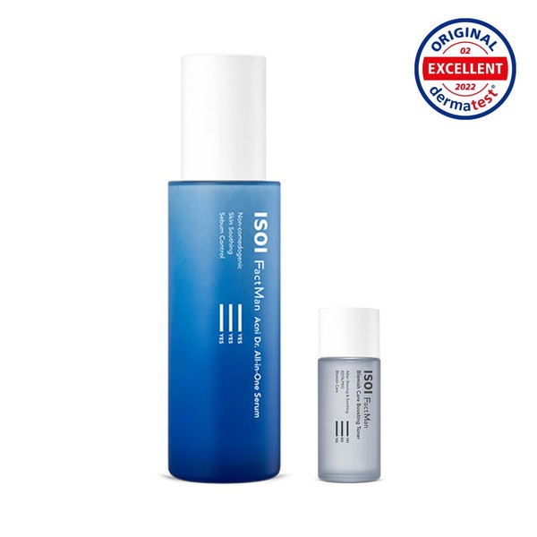 isoi FactMan Acni Dr. All-in-One Serum 100mL Special Offer (+Toner 20mL) - isoi FactMan Acni Dr. All-in-O
