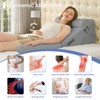 Sasttie Wedge Pillow Set for After Surgery, 4PCS Adjustable Bed