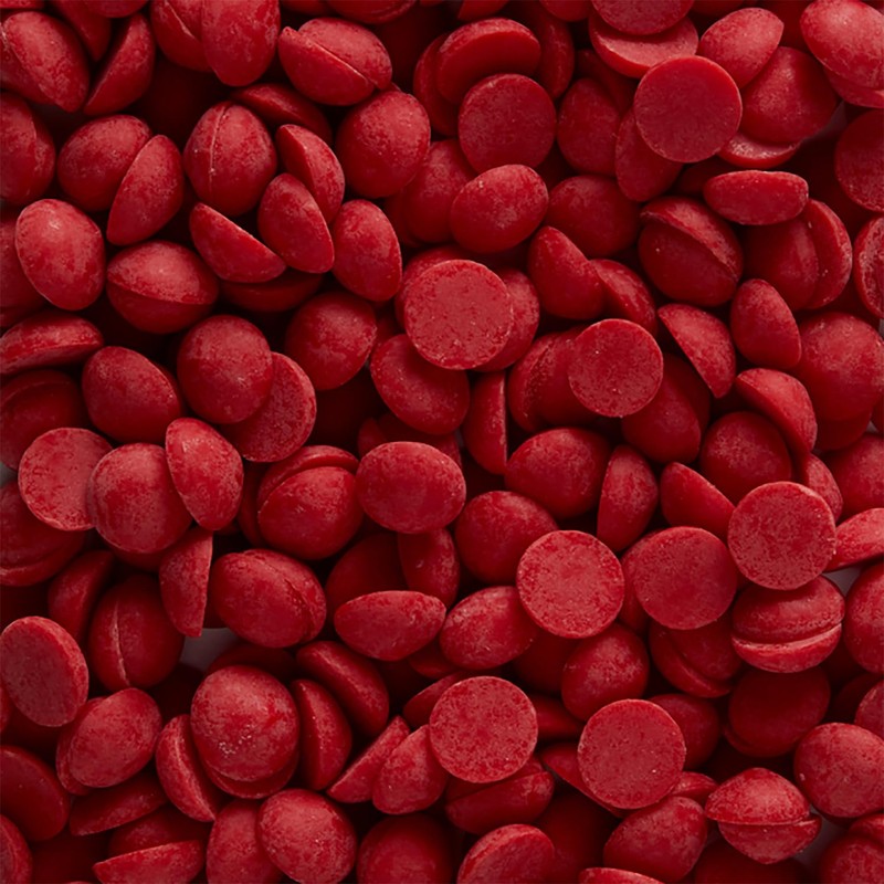 Chocodrizzler Candy Wafers Microwaveable Pouch 2 Oz (Red)