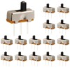 Jersvimc 100Pcs 3mm Micro Switches Mini Silde Switch - 1p2t