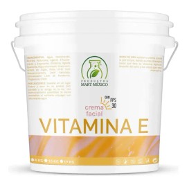 Crema De Vitamina E Con Filtro Solar 30 Fps (4 Kilos)