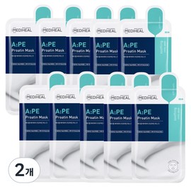 Mediheal APE Proatin Mask, 10-pack, 2 packs / 메디힐 에이피이 프로아틴 마스크, 10개입, 2개