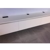 LIKERAINY Cable Bushing Desk Table Grommets 80x 160mm Cable Outlet