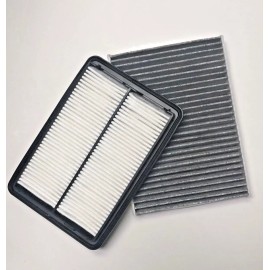 EXCEL Carbonized Cabin + Engine Air Filter For NISSAN ROGUE 14-20 ROGUE SPORT 17-20
