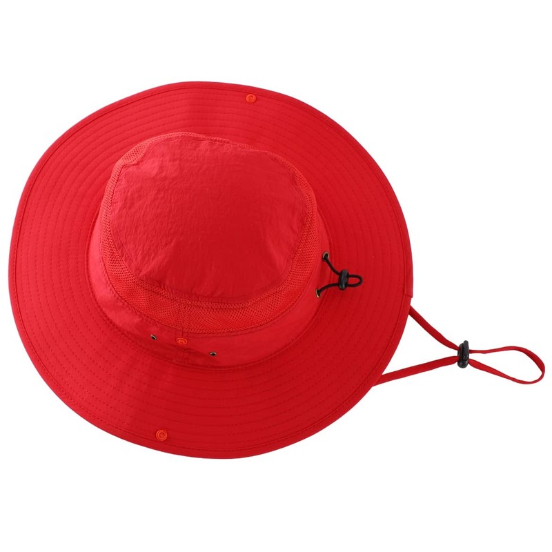 [Connectyle] UPF 50+ Men's Ladies Mesh Safari Hat Wide Brim